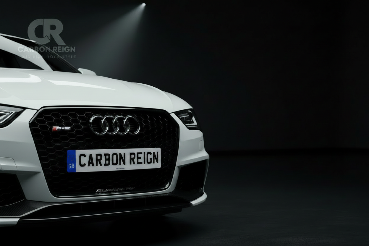 Audi RS4 Gloss Black Honeycomb Grill