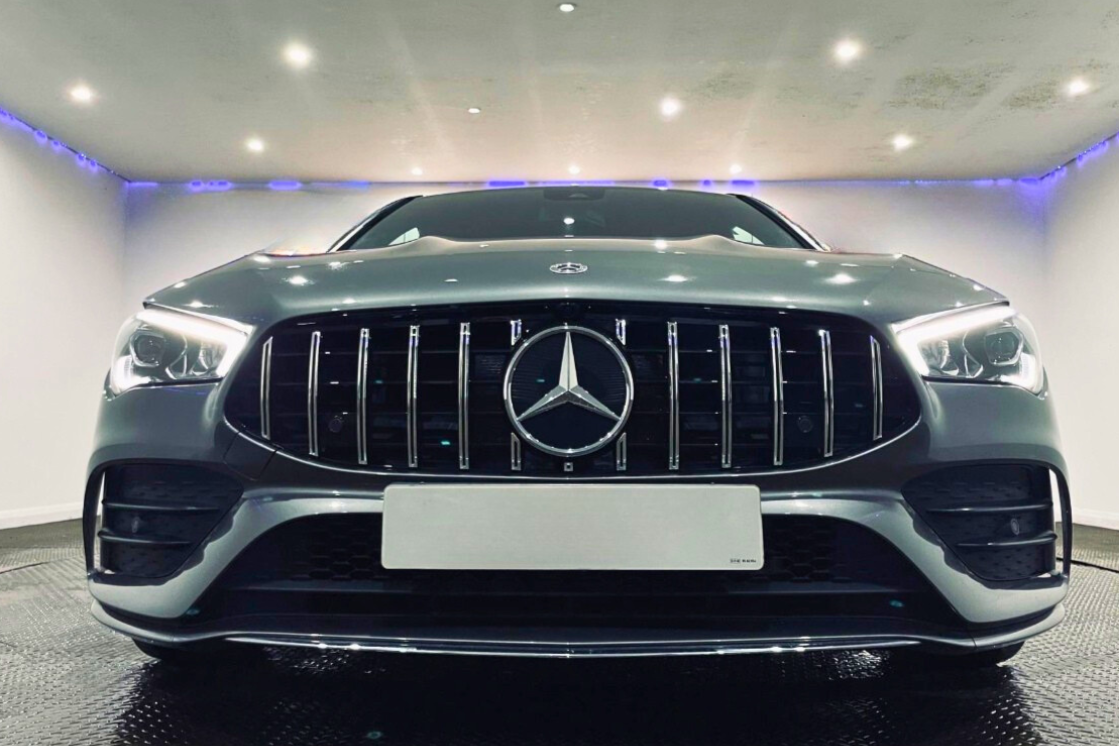 CLA - W118 Pre-Facelift: Chrome GT Panamericana Style Grill 19-23