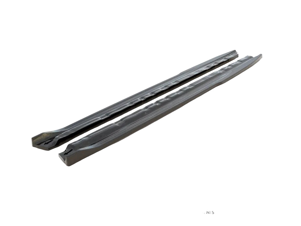 A1 - GB: Gloss Black Side Skirts 18+