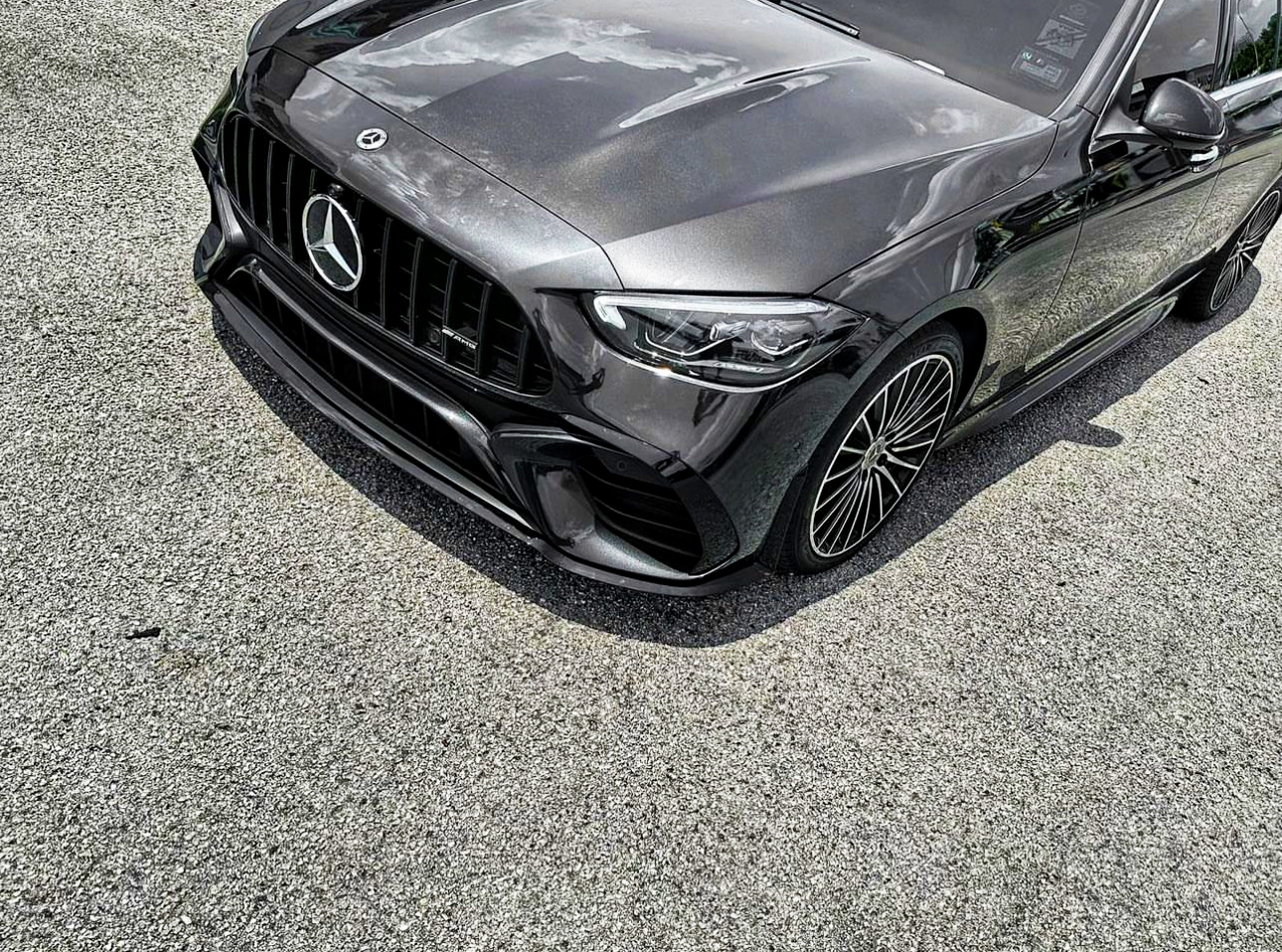 C Class - W206: Gloss Black GT Panamericana Style 21+