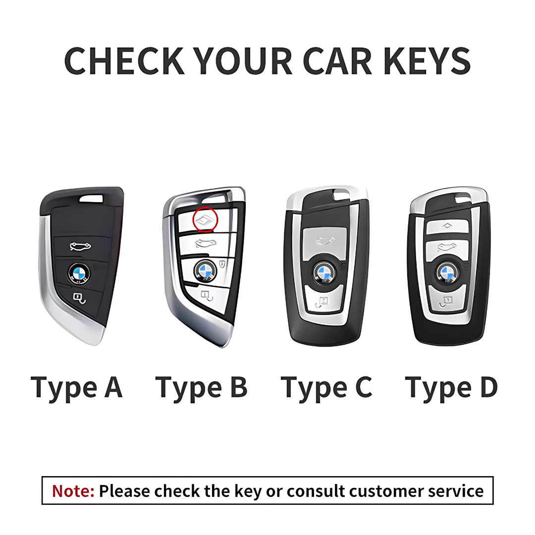 BMW ALCANTARA SUEDE CAR KEY COVER