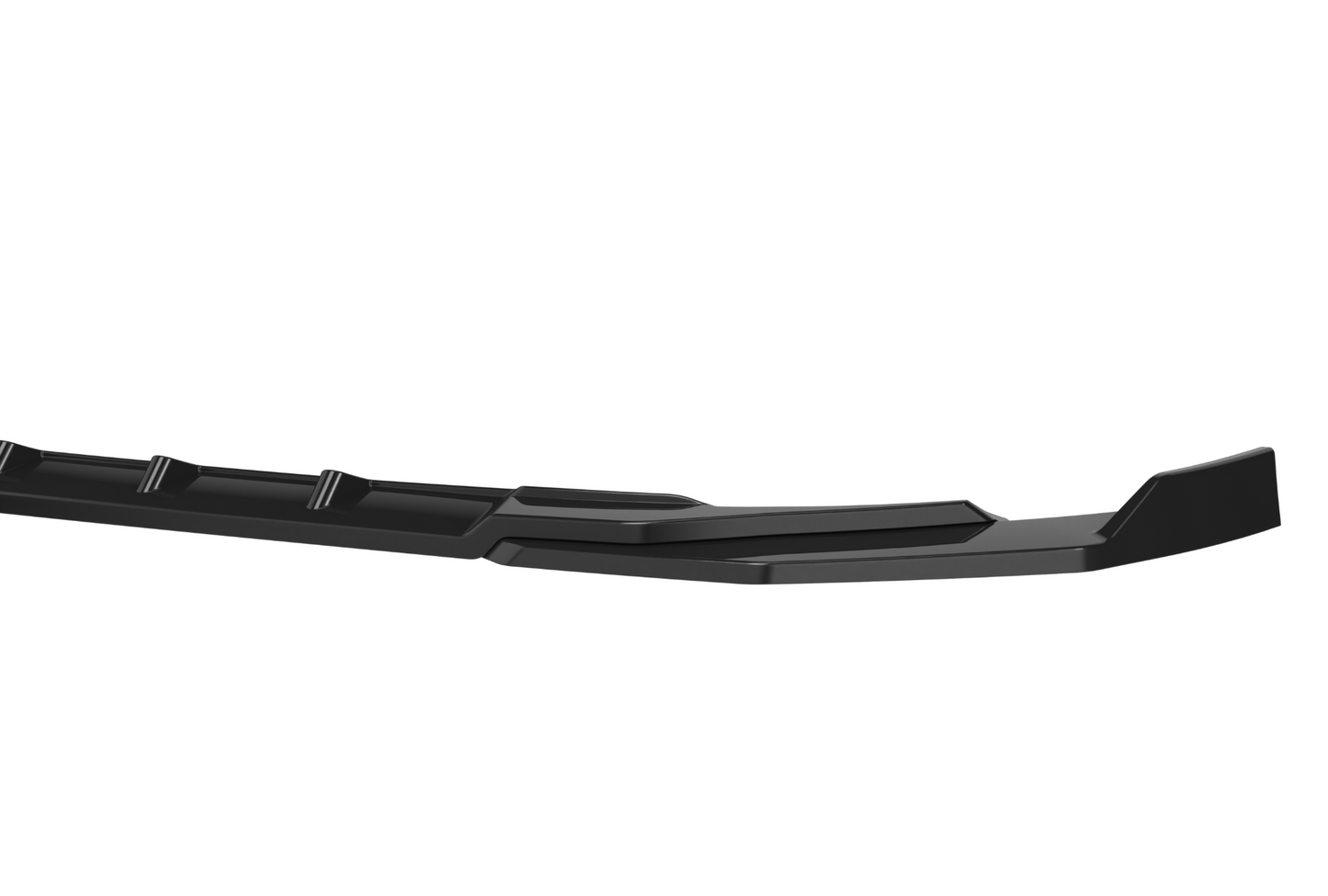 Ford Transit Custom MK2: Gloss Black V1 Front Splitter 24+