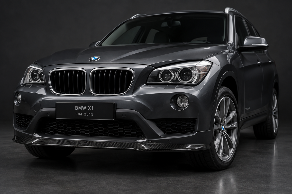 BMW X1 Carbon Fiber Front Lip Diffuser E84 2009 - 15
