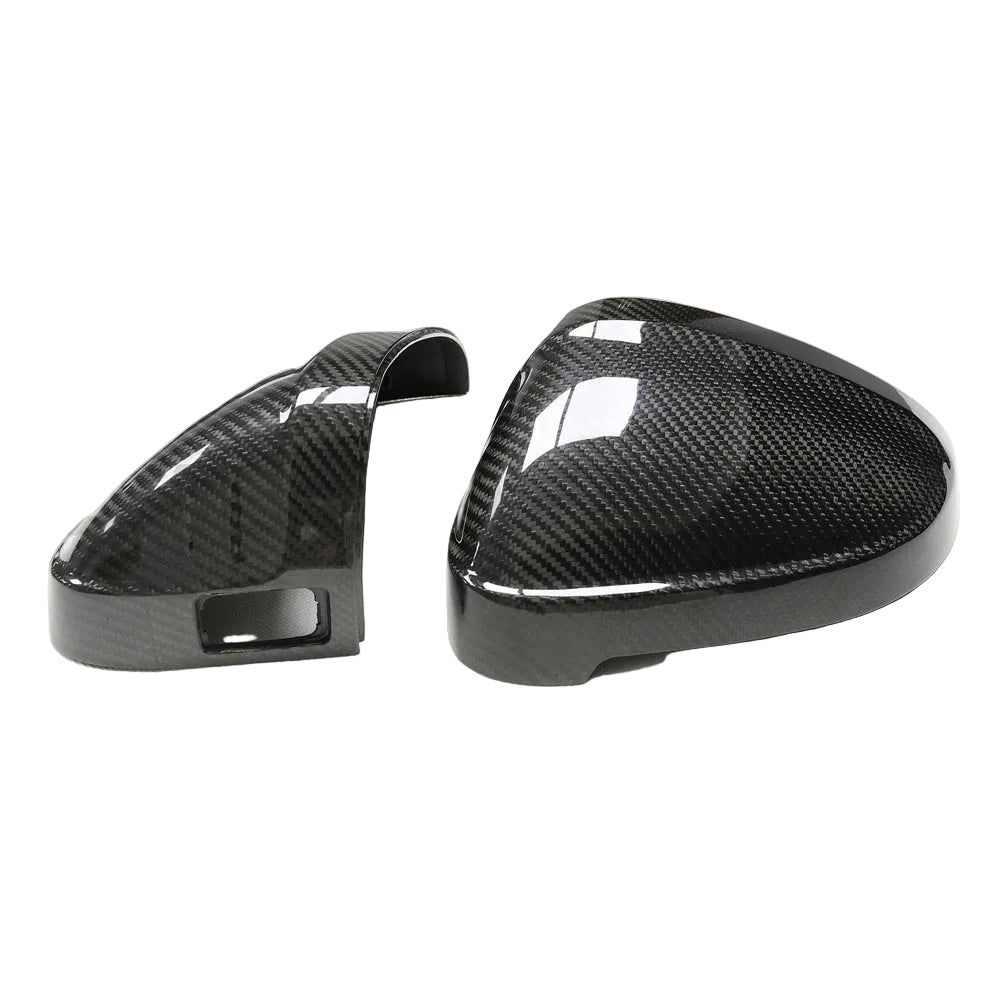 AUDI A3/S3/A4/S4/RS4/A5/S5/RS5 B9 2016-2025 PRE-PREG CARBON FIBRE MIRRORS - WITH LANE ASSIST