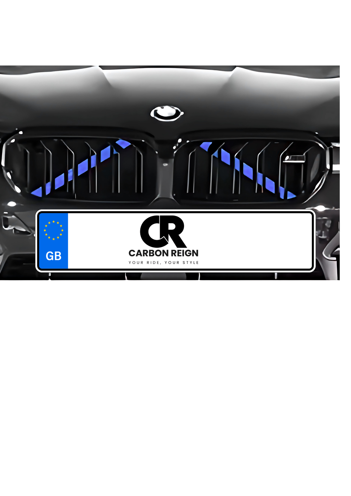 Front Grille Trim Strips For BMW