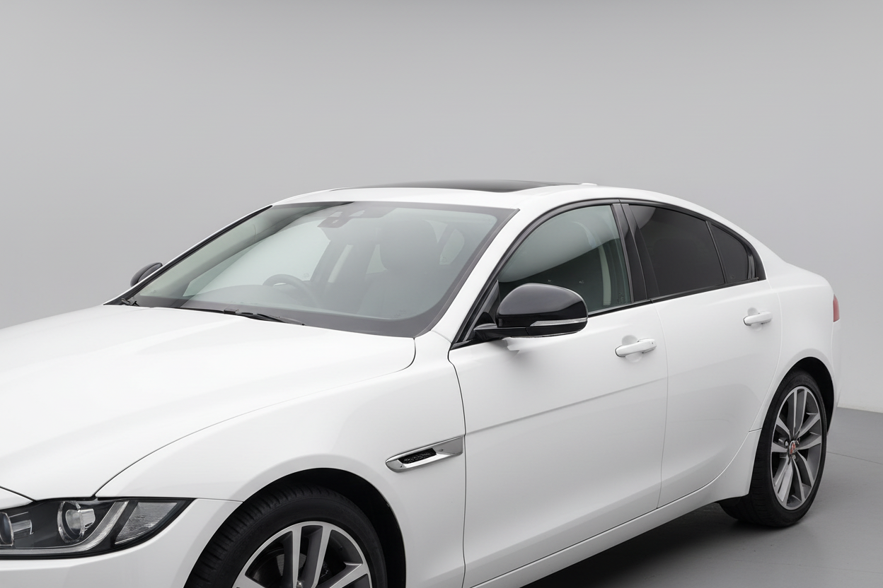 Jaguar Gloss Black Mirror Caps