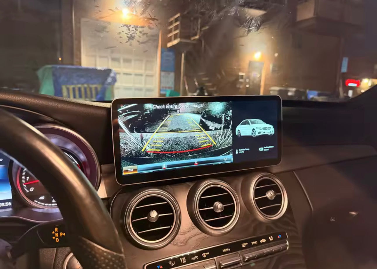 Mercedes-Benz 12.3 inches Multimedia Screen With Apple CarPlay/Android Auto