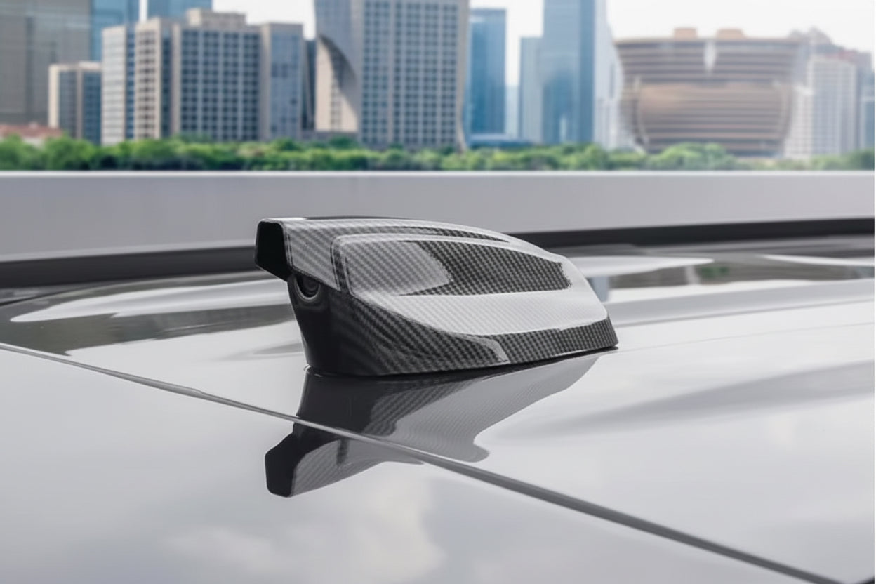 Land Rover Defender Carbon Fiber Shark Fin Antenna Cover Trim
