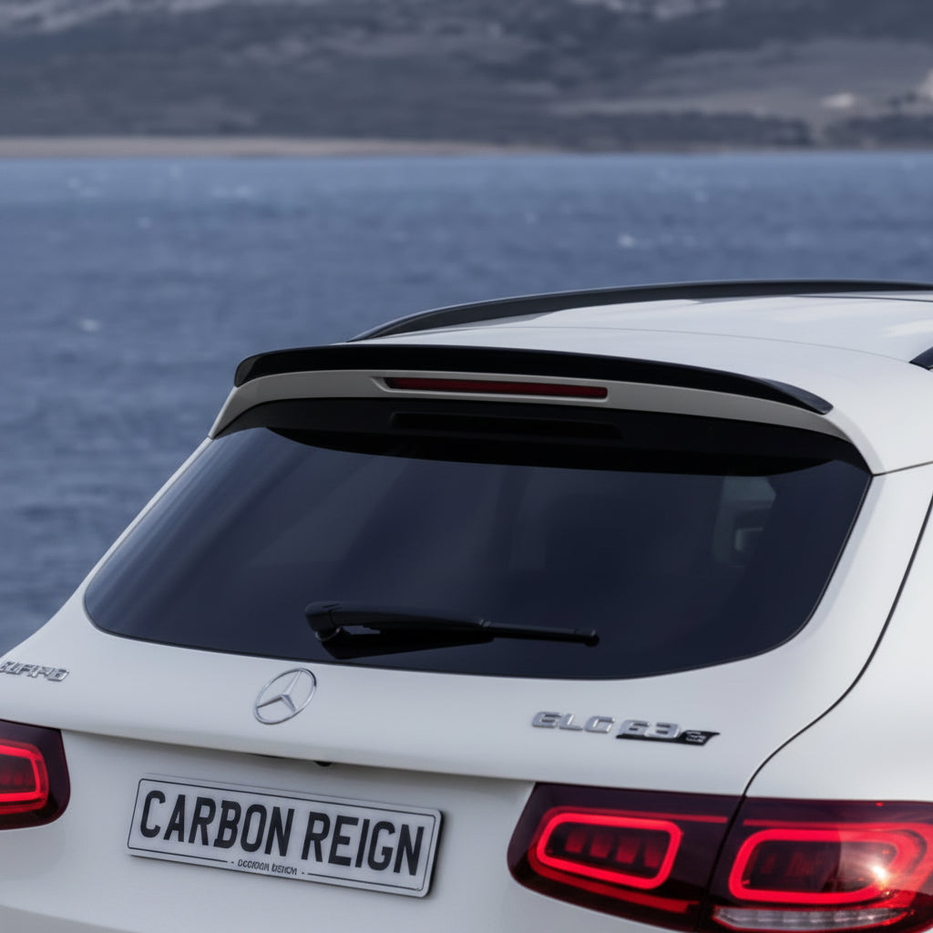 Mercedes GLC Gloss Black Roof Spoiler