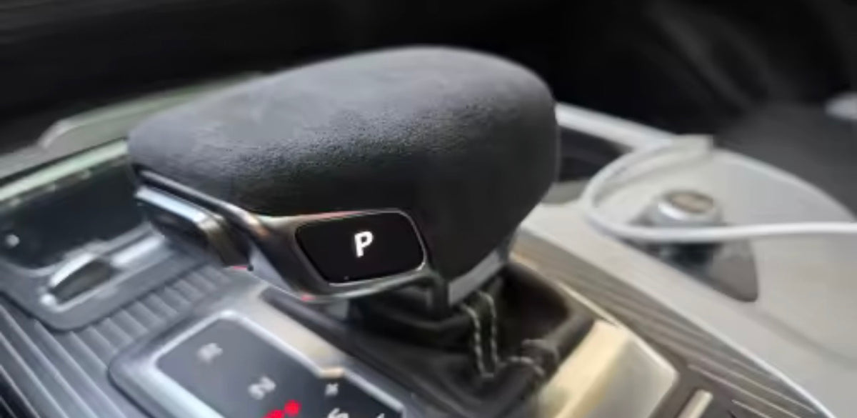 Audi Alcantara Gear Shift Knob Cover Trim
