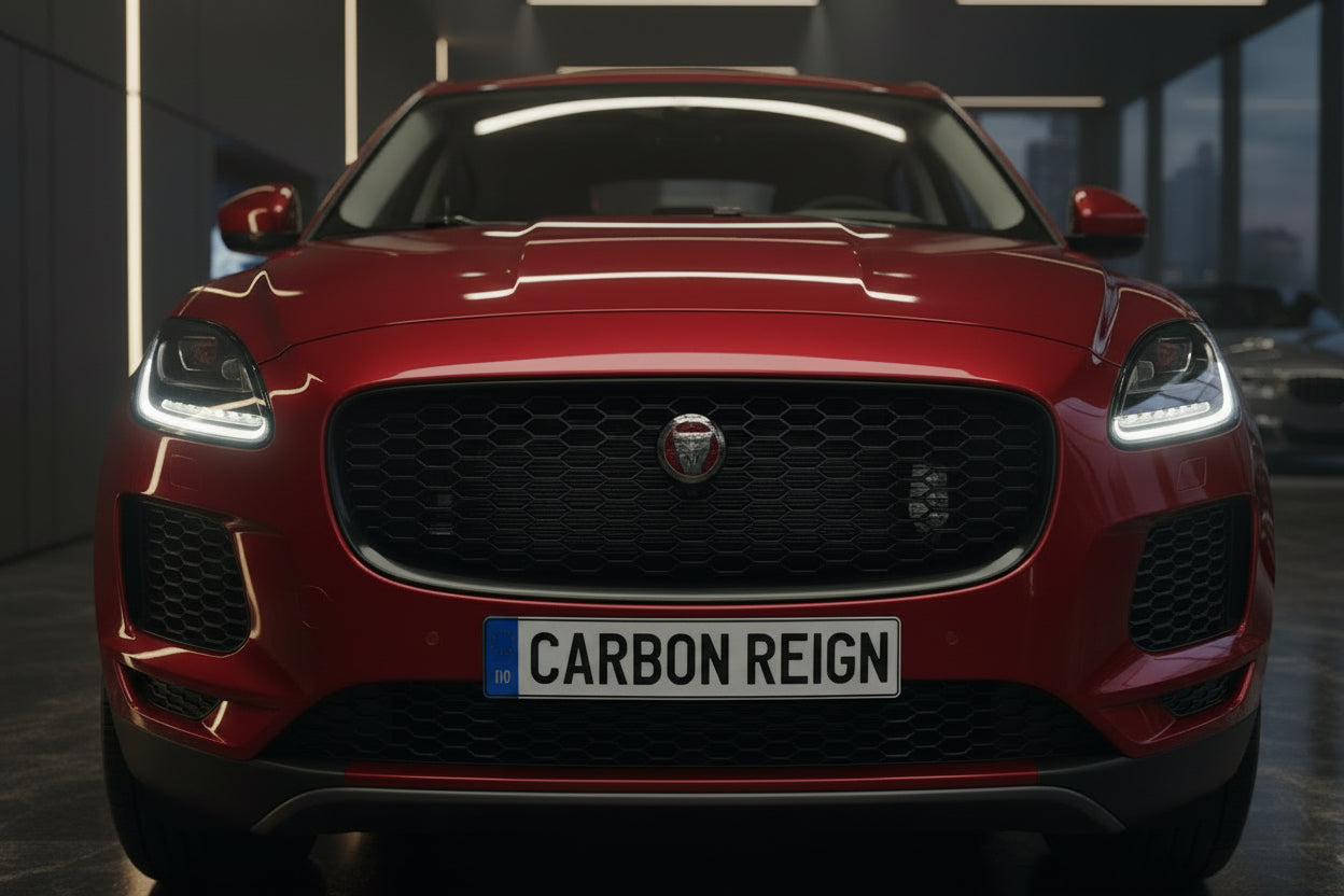 Jaguar E Pace Gloss Black Front Grill Frame