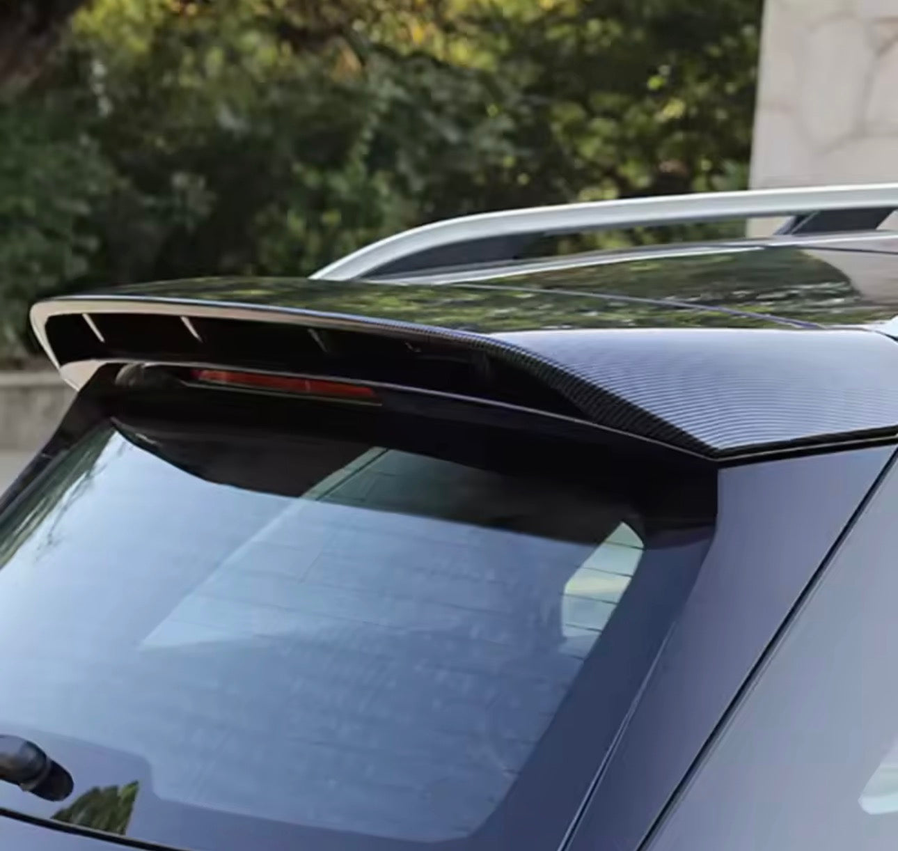 Mercedes GLE Maxton Design Gloss Black Roof Spoiler