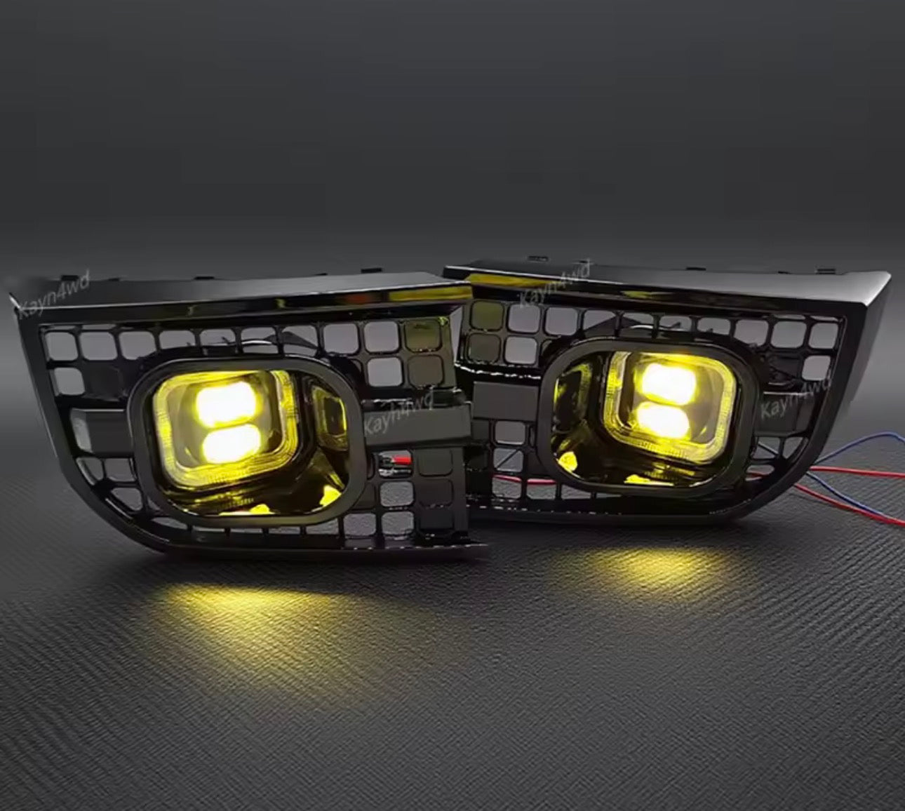 Land Rover Defender Urban Style Front Square DRL Intake LED Fog Light