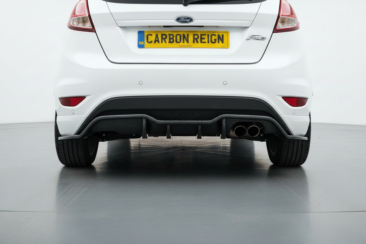 Ford Fiesta Carbon Fiber Rear Diffuser