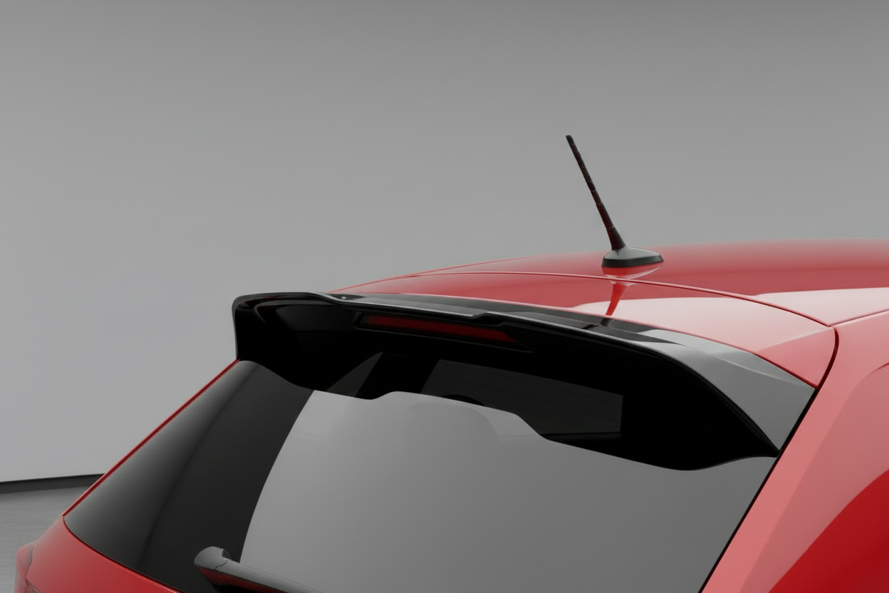 Volkswagen Polo Maxton Style Gloss Black Spoiler