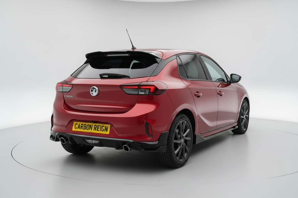 Vauxhall Corsa Gloss Black Spoiler