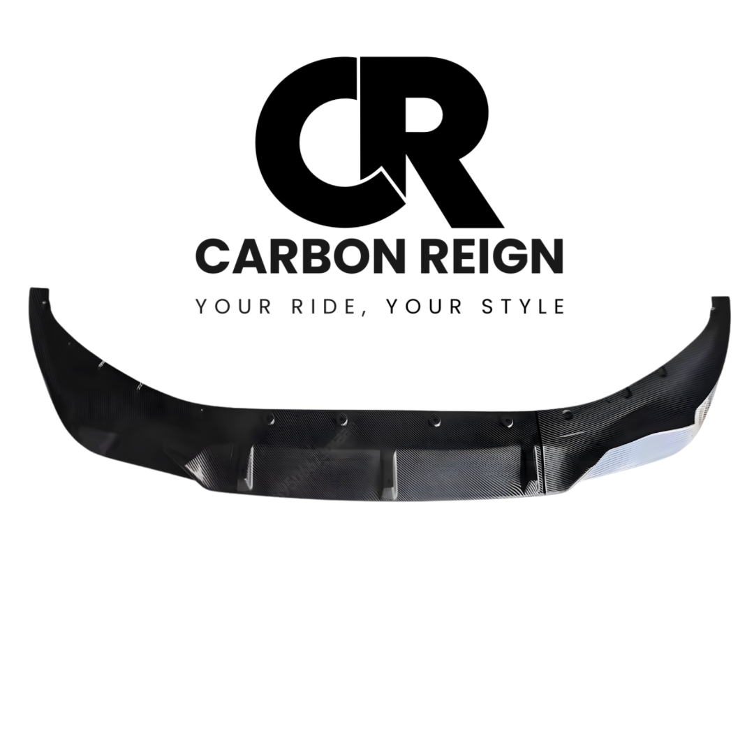 BMW 7 SERIES CARBON FIBER FRONT LIP SPLITTER 2019-2022