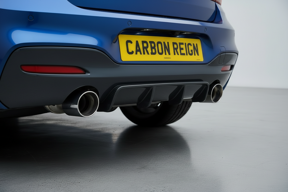 1 Series - F20/F21 M135i/M140i: Carbon Fibre & Chrome M Performance Exhaust Tips 12-19