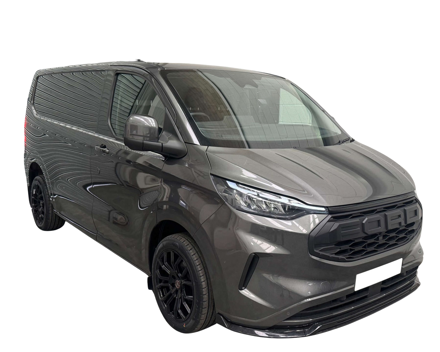 Ford Transit Custom MK2: Matt Black Honeycomb Style Front Grill 24+