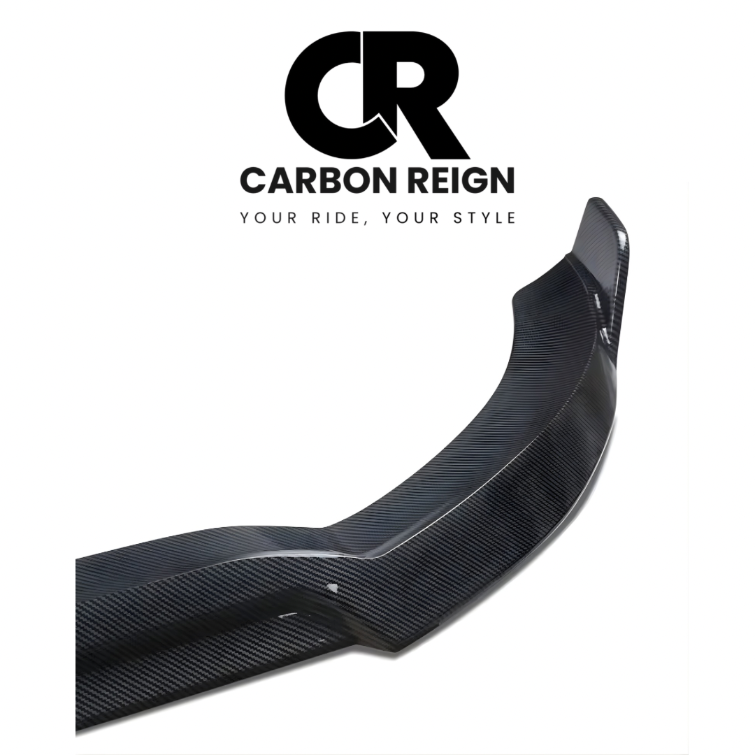 MERCEDES C CLASS CARBON FIBER FRONT LIP SPLITTER 2014-2018