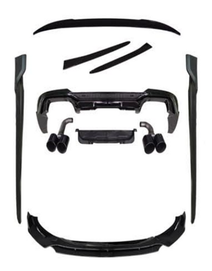X4 - G02 Pre-Facelift: Gloss Black Aero Body Kit 18-20