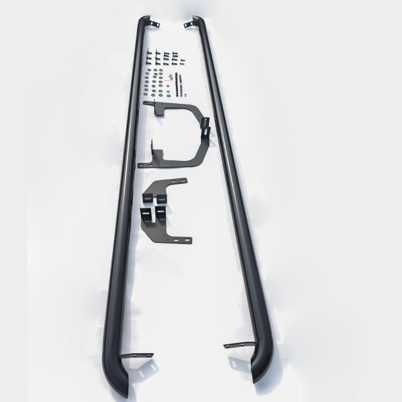 Ford Transit Custom MK1 Short Wheel Base (SWB): Gloss Black Side Bars 13-23