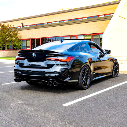 4 Series - G22: Pre-Preg Dry Carbon Fibre PSM Style Spoiler 20+