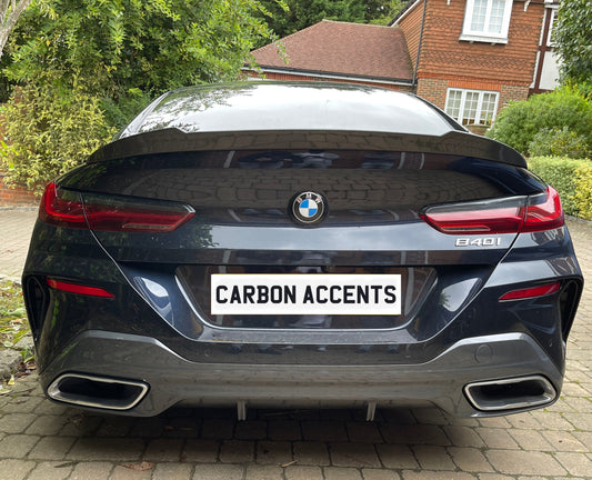 M8 - F93: Pre-Preg Dry Carbon Fibre V Style Spoiler 18+
