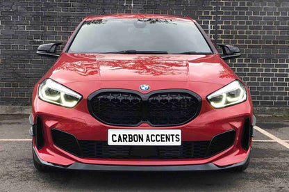 1 Series - F40: Gloss Black Diamond Style Grill 20-24