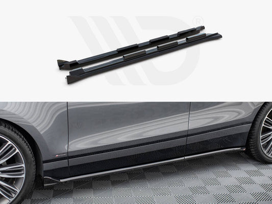 Range Rover Velar - MK1: Gloss Black Maxton Side Skirts 17+