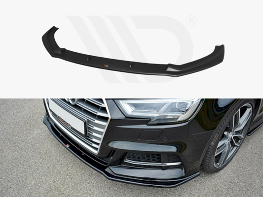 A3 - 8V Facelift: Gloss Black Maxton Front Splitter 16-20