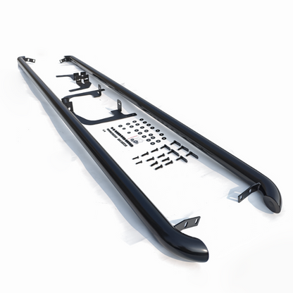 Ford Transit Custom MK1 Short Wheel Base (SWB): Gloss Black Side Bars 13-23
