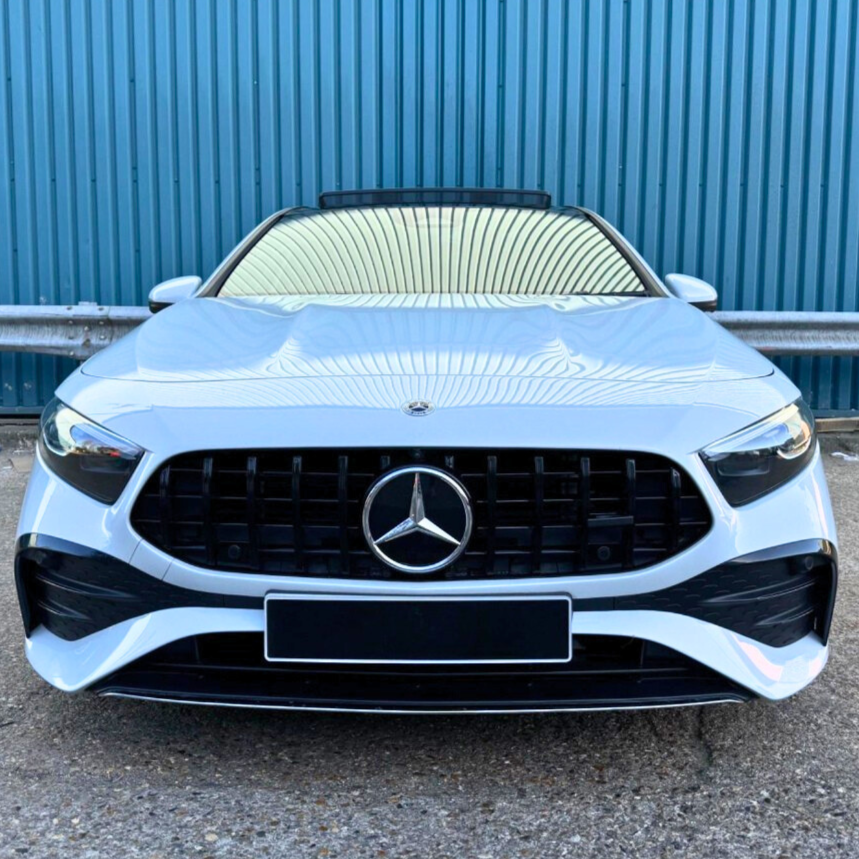A Class - W177 Facelift: Gloss Black GT Panamericana Grill 23+