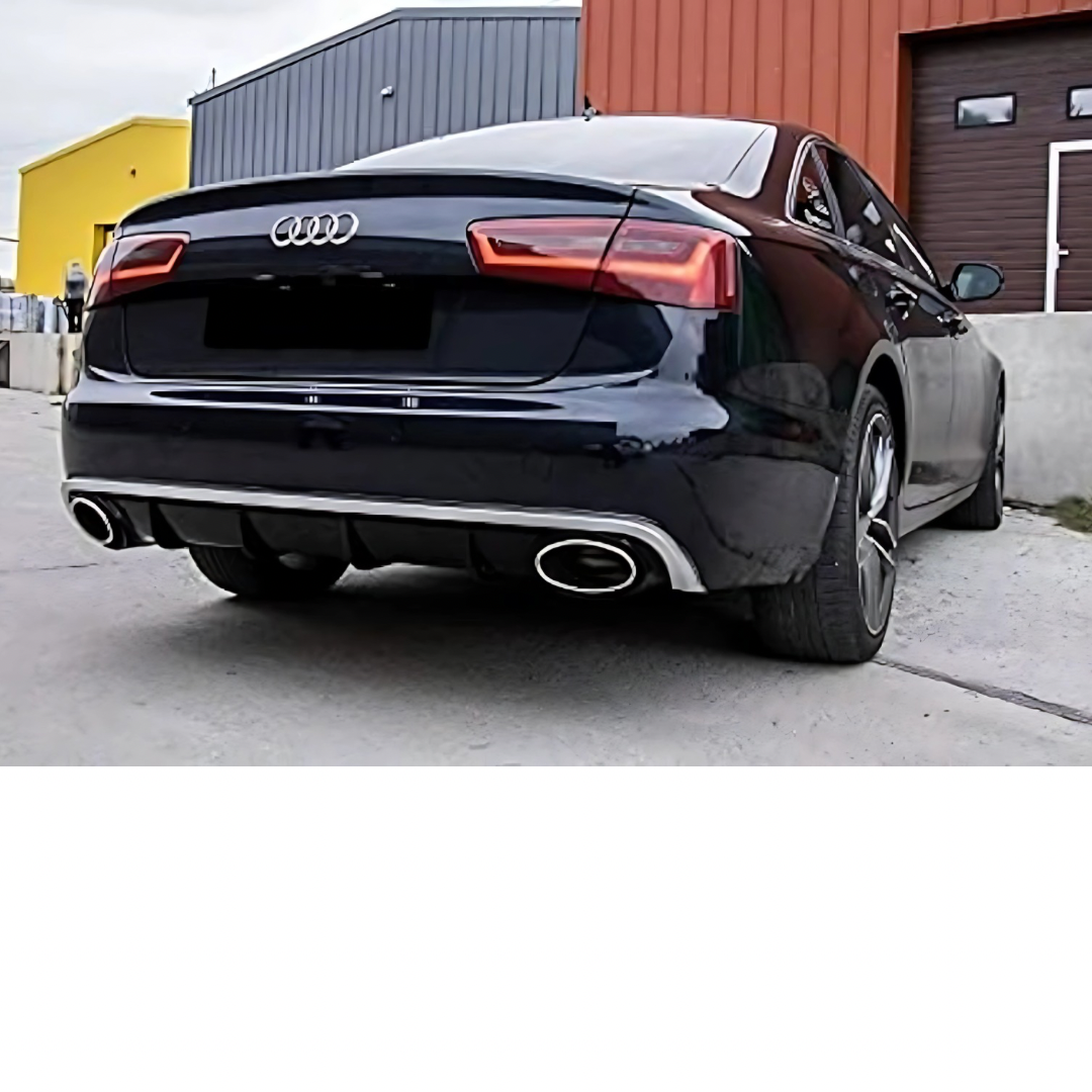AUDI A6 - RS6 STYLE DIFFUSER 2015-2018
