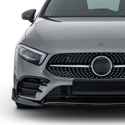 A Class - W177: Gloss Black Brabus Style Splitter 18-23