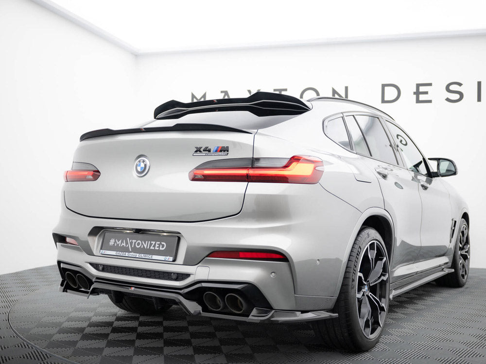 X4 - F98: Gloss Black Maxton Lower Boot Spoiler 19-21