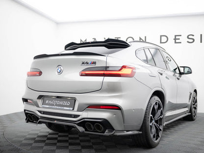 X4 - F98: Gloss Black Maxton Lower Boot Spoiler 19-21