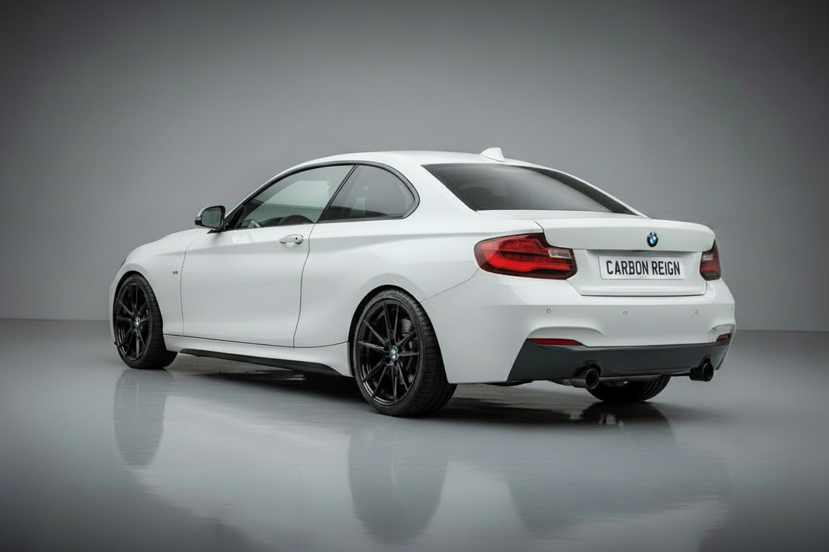 2 Series - F23: Gloss Black Performance Style Side Skirts 14-21