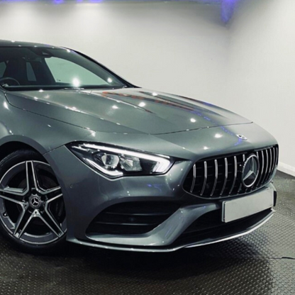 CLA - W118 Pre-Facelift: Chrome GT Panamericana Style Grill 19-23