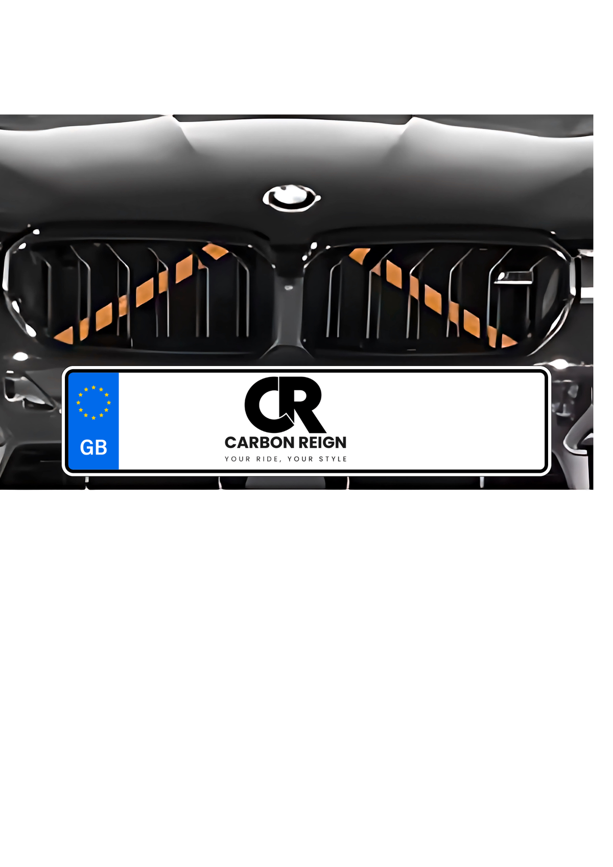 Front Grille Trim Strips For BMW