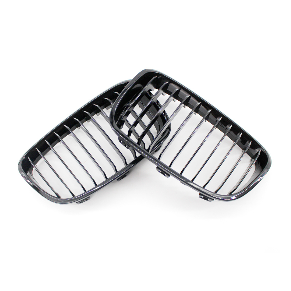 1 Series - F20/F21 Pre-Facelift: Gloss Black Single Slat Grill 11-14
