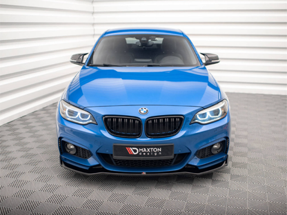 2 Series - F22/F23: Gloss Black Maxton Front Splitter 14-21