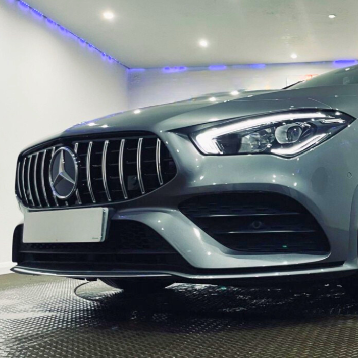 CLA - W118 Pre-Facelift: Chrome GT Panamericana Style Grill 19-23