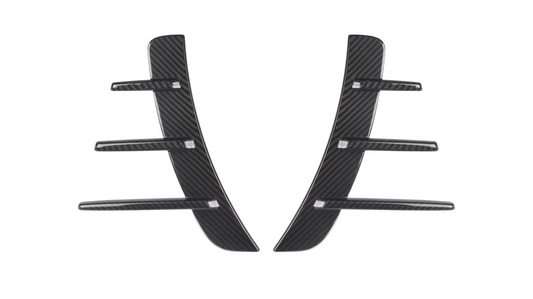 4 Series - G22: Dry Carbon Fibre SOOQOO Style Front Side Fender Trim 20-24