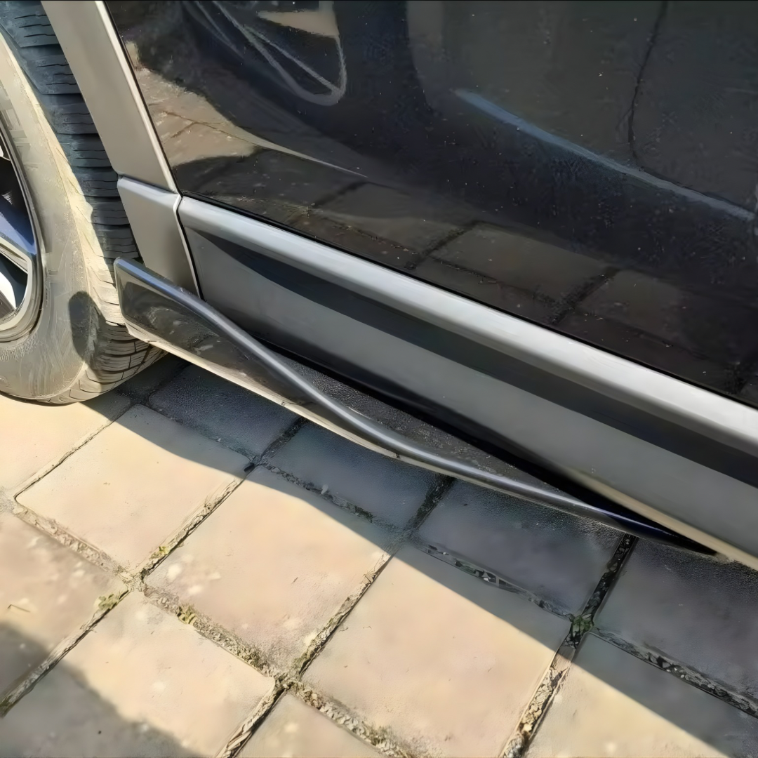 MERCEDES A CLASS CARBON FIBER SIDE SKIRT SPLITTERS 2013+