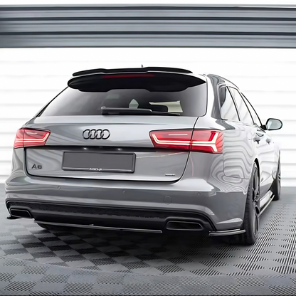 AUDI A6 ESTATE GLOSS BLACK ROOF SPOILER 2013-2018