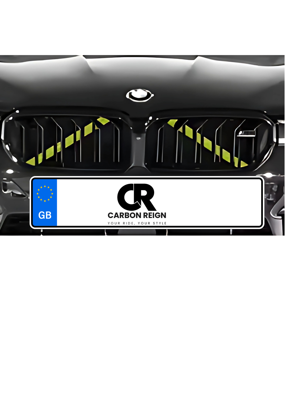 Front Grille Trim Strips For BMW