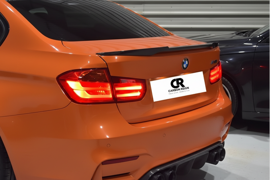 3 Series - F30: Carbon Fibre M3 V-Style Spoiler 12-19