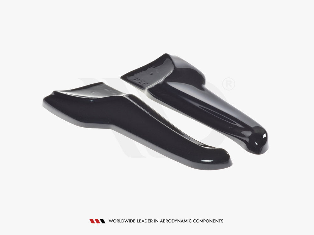 Model X: Gloss Black Maxton Rear Side Splitters V2 15+