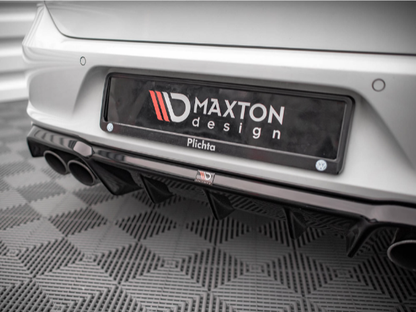 Golf R - MK7 Pre-Facelift: Gloss Black Maxton Rear Diffuser 13-16